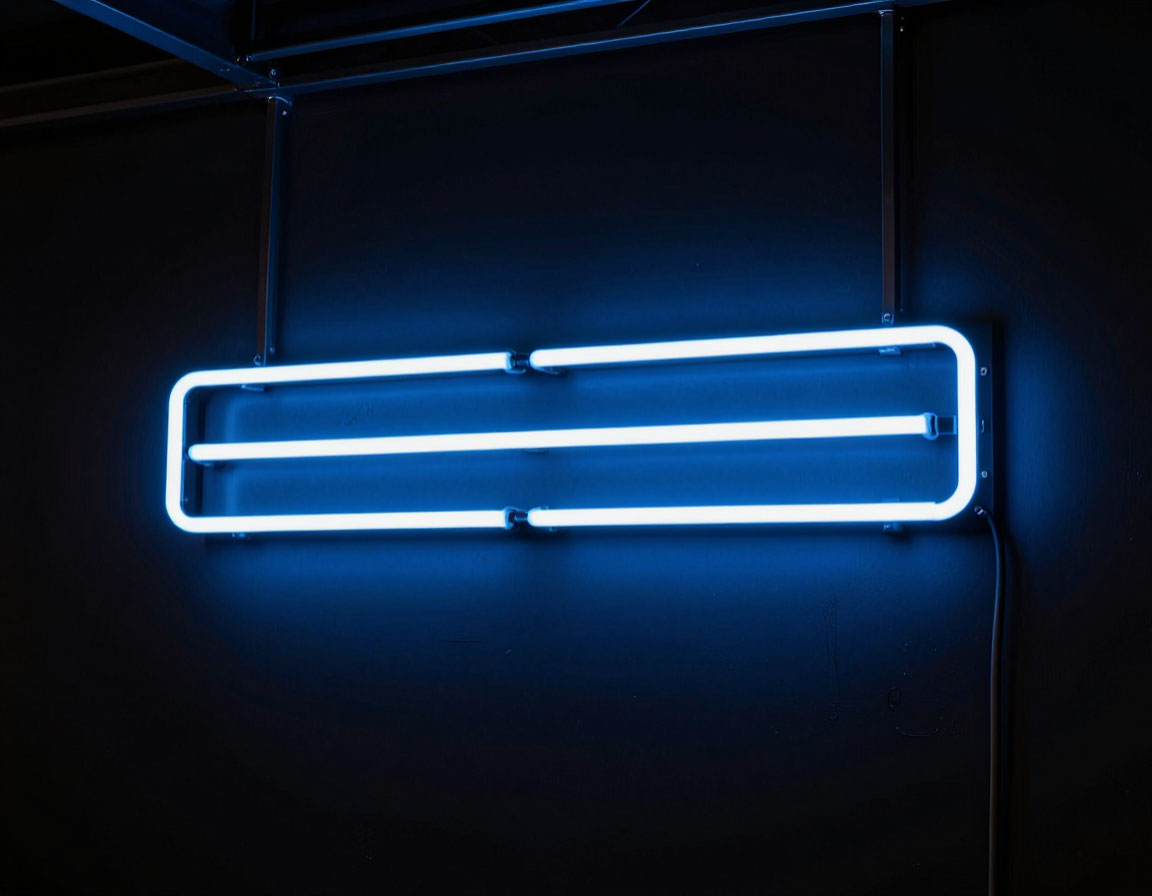 Interior lounge area with integrated LED accent lighting